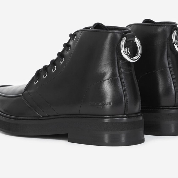 The Kooples Soft Leather Black Boots - Picture 5 of 7